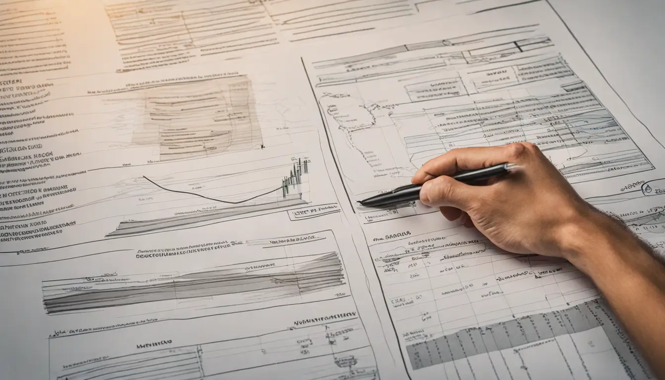 Balança de justiça equilibrada com edifício de startup e documento do Simples Nacional, representando o equilíbrio fiscal para startups no Brasil.