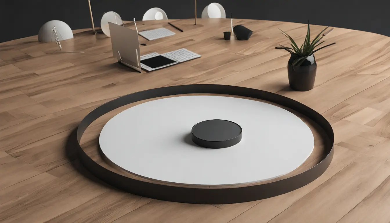 Gráfico circular 3D representando a Contribuição Previdenciária Patronal no contexto da gestão empresarial, em um escritório moderno.